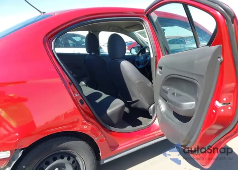 2019 Mitsubishi Mirage G4 Es z USA, uszkodzony, nr VIN ML32F3FJ1KHF07749